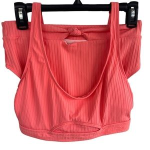 Time and Tru Bikini. Super Cute. Coral Color. Large 12-14.